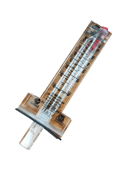 FLOWMETER, BLUE  & WHITE 1-1/2"