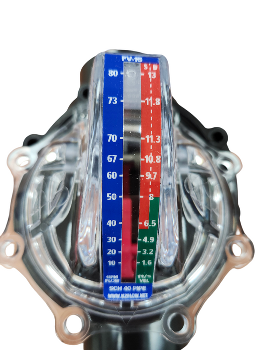 FLOWMETER, FLOWVIS 1-1/2"