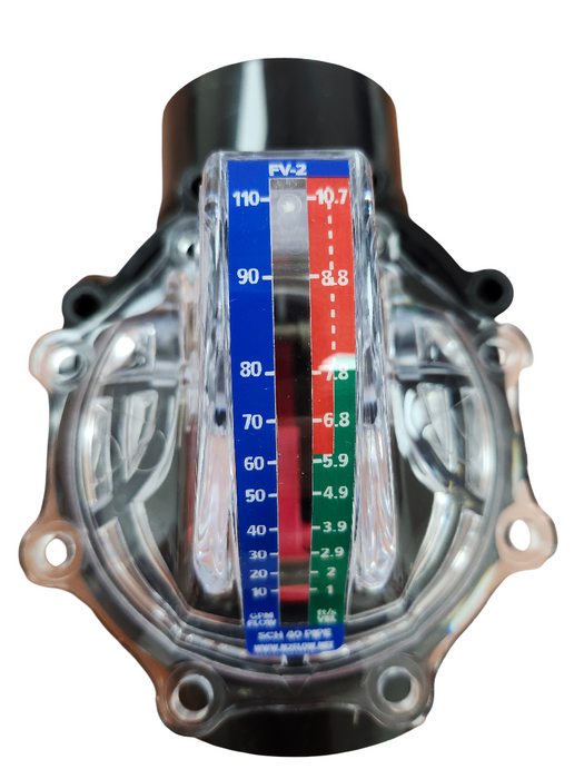 FLOWMETER, FLOWVIS 2"