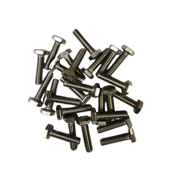 CAP SCREW 1/4"-20x1" SS - Quantity of 25