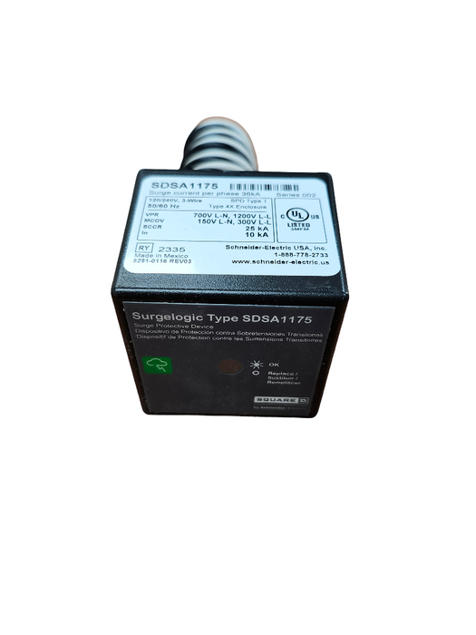 SURGE PROTECTOR, 1 PH SQD