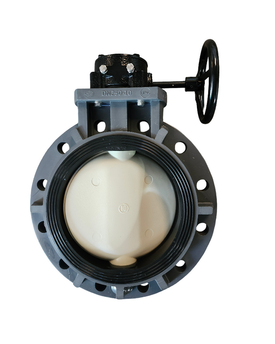 VALVE, BUTTERFLY 10" WITH GEAR