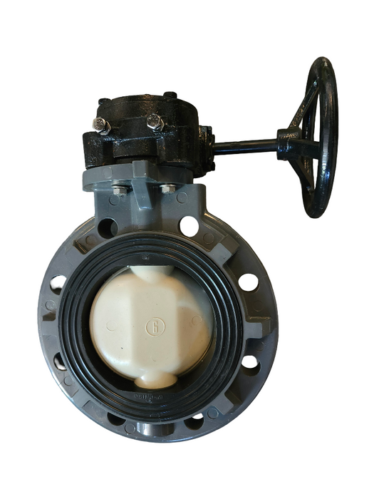 VALVE, BUTTERFLY 6" WITH GEAR
